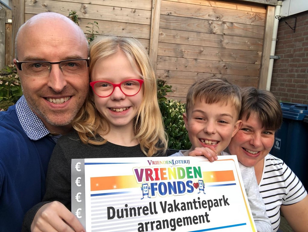 Wens Stephanie (10) en broertje Sietze (6) in vervulling dankzij VriendenLoterij