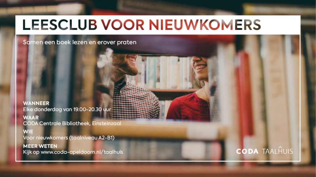 Leesclub in CODA Taalhuis voor nieuwkomers