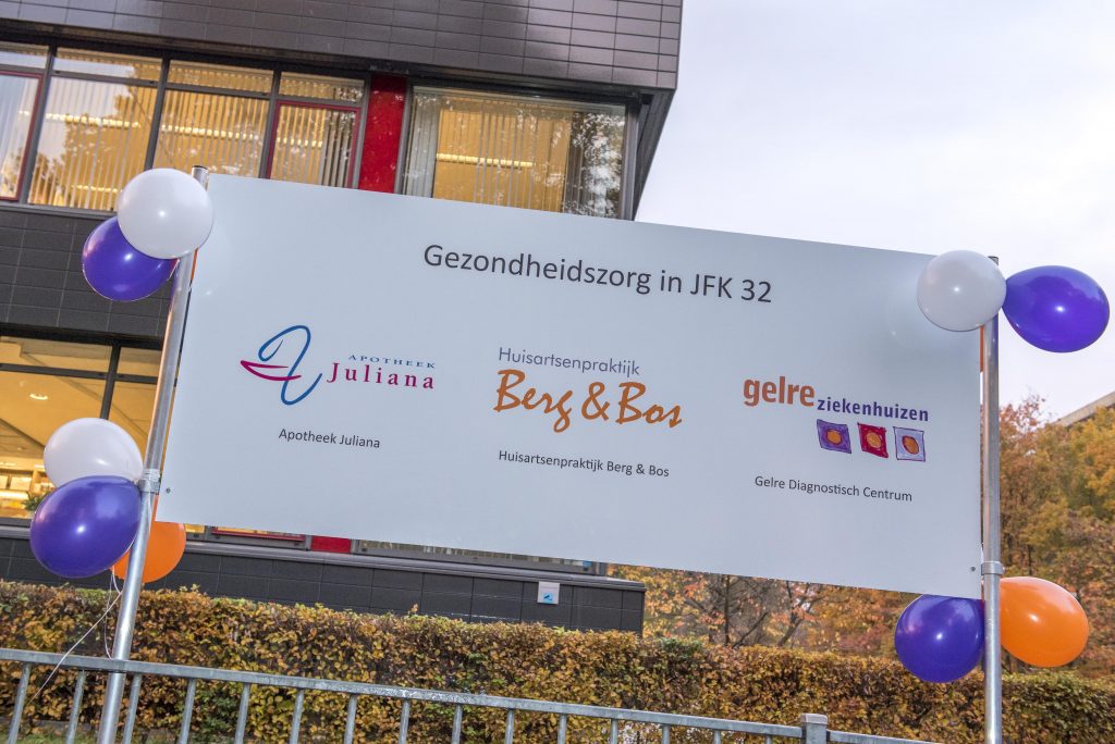 Gezamenlijke opening gezondheidsorganisaties in gebouw JFK 32