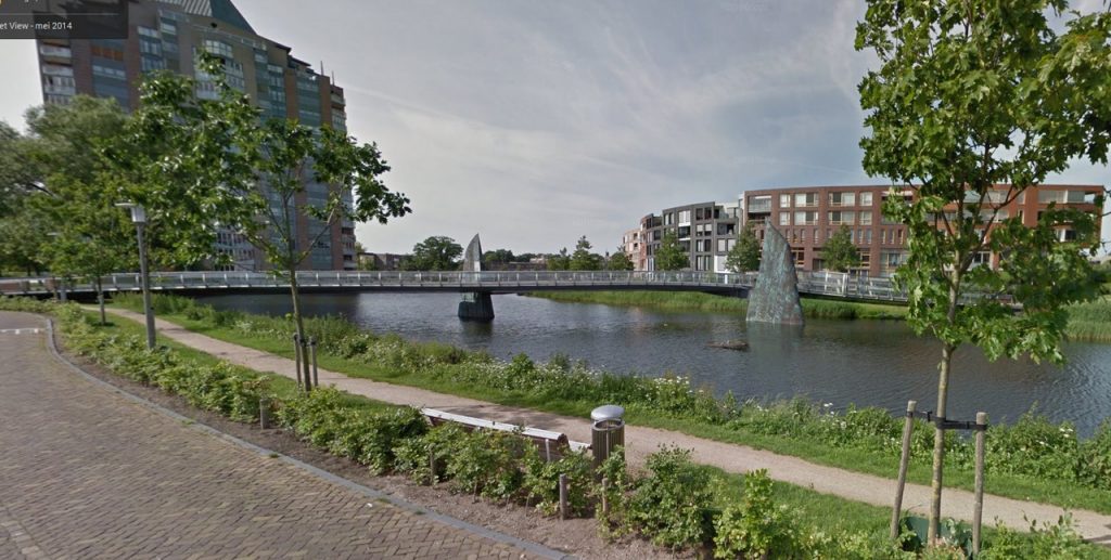 Zijvleugels van fietsbrug De Freule worden verkleind