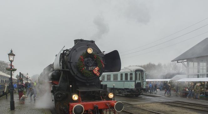 Sfeervolle Kerstmarkt mét Kerst-stoomtreinritten