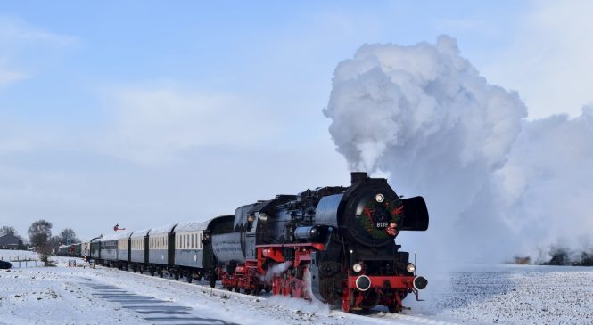Winterse stoombeleving op de Veluwe