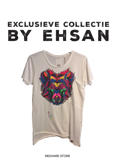 ReShare Store verkoopt exclusieve en kunstzinnige kledingcollectie van Ehsan