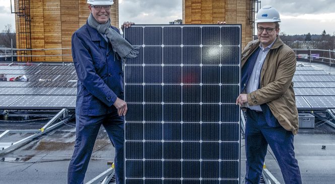 Nieuwe gemeentewerf verrijkt met eerste zonnepanelen