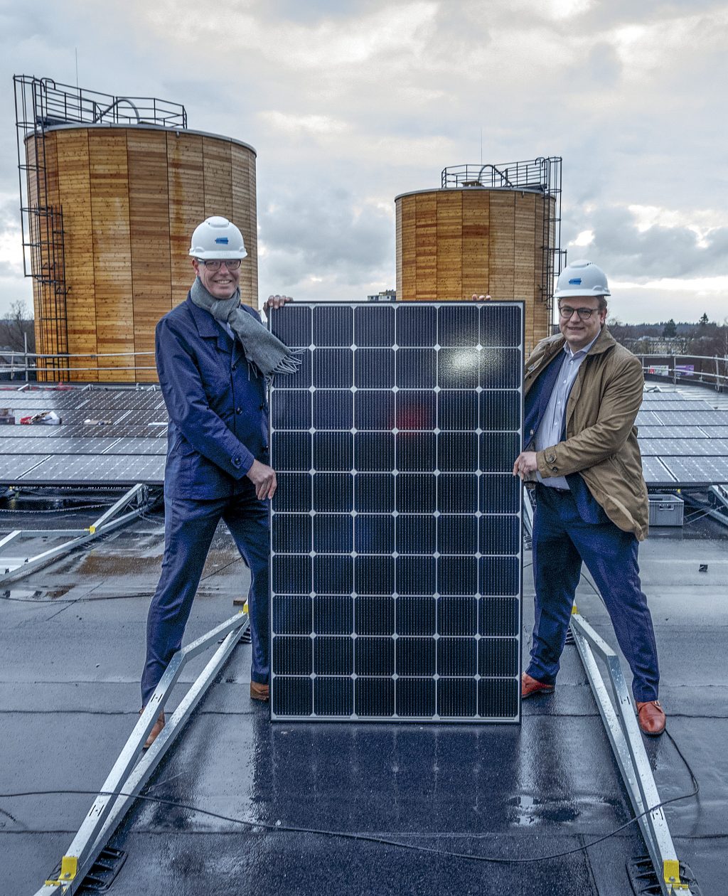 Nieuwe gemeentewerf verrijkt met eerste zonnepanelen