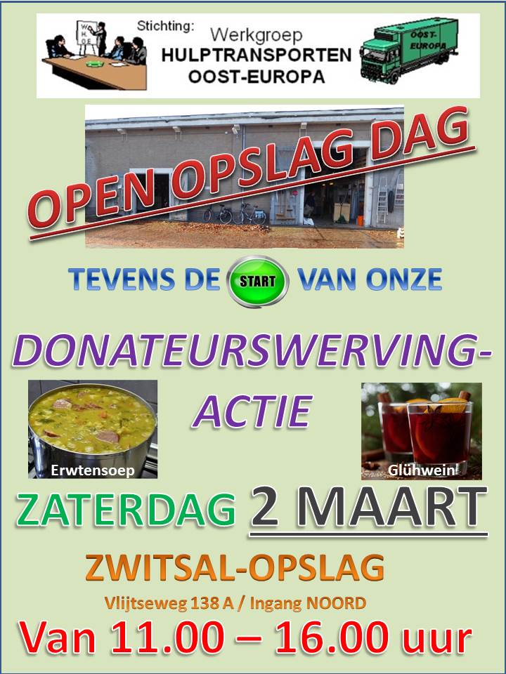 Open opslag dag bij de W.H.O.E.