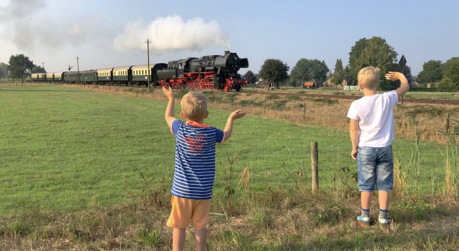 Stoomtrein in Apeldoorn te vroeg vertrokken?