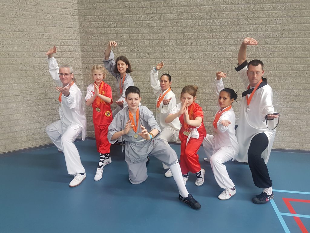 Medaille winst op “Golden Bridge 2019” voor Shaolin Kungfu Apeldoorn
