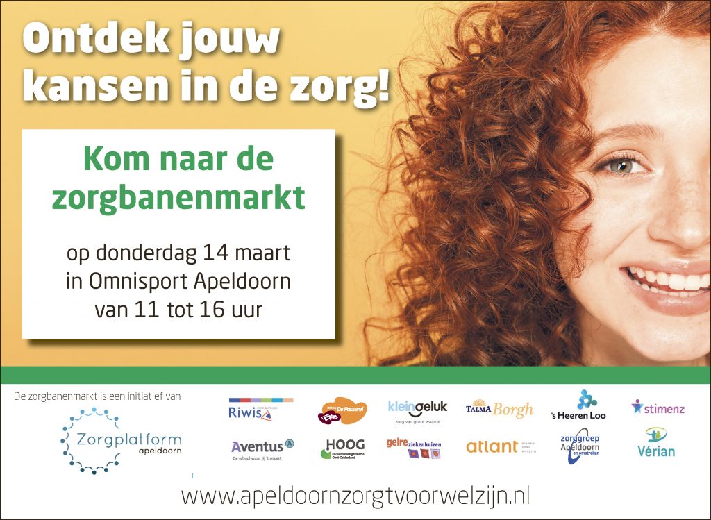 Ontdek je kansen in de zorg op de Zorgbanenmarkt Apeldoorn