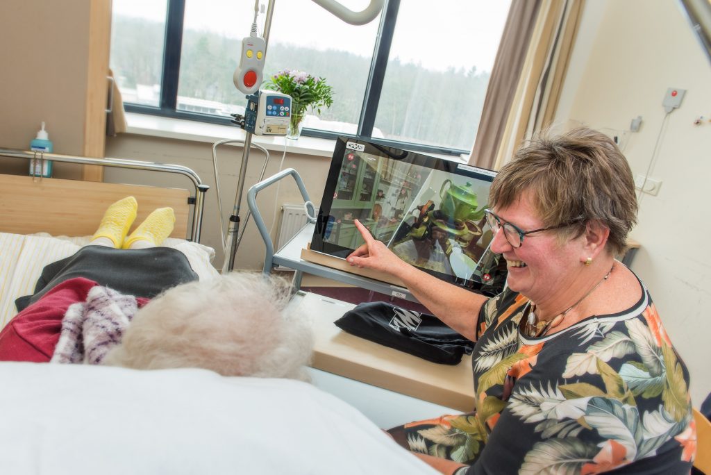 Beleveniskoffer brengt patiënten van Gelre Apeldoorn in beweging