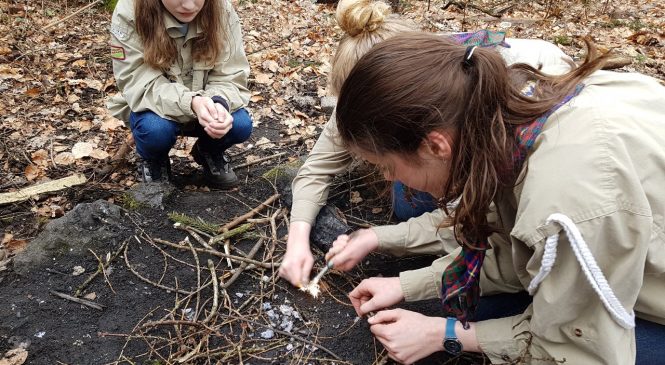 Op expeditie tijdens Open Dag Scouting