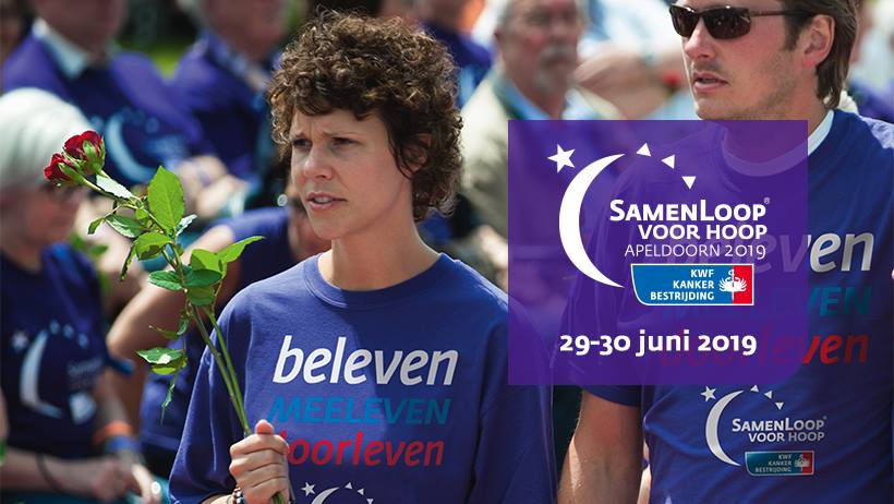 Eerste SamenLoop voor Hoop in Apeldoorn gaat van start!