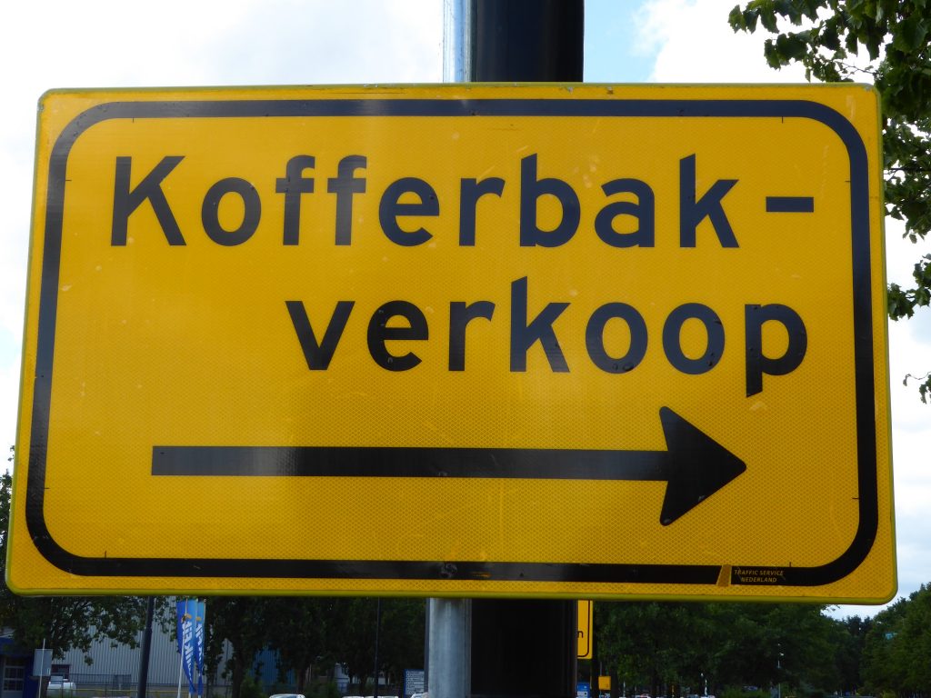 De enige echte kofferbakverkopen van Apeldoorn gaat weer van start