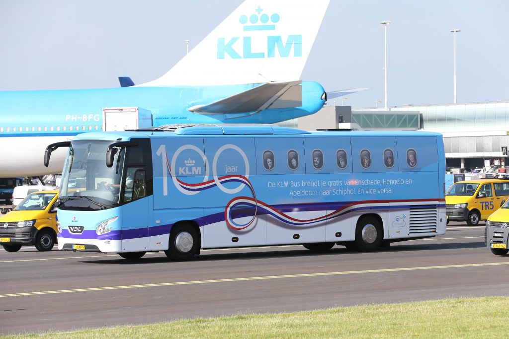 Van Apeldoorn naar Rio de Janeiro met de KLM Bus