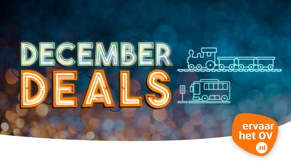 December Deals bij Ervaar het OV