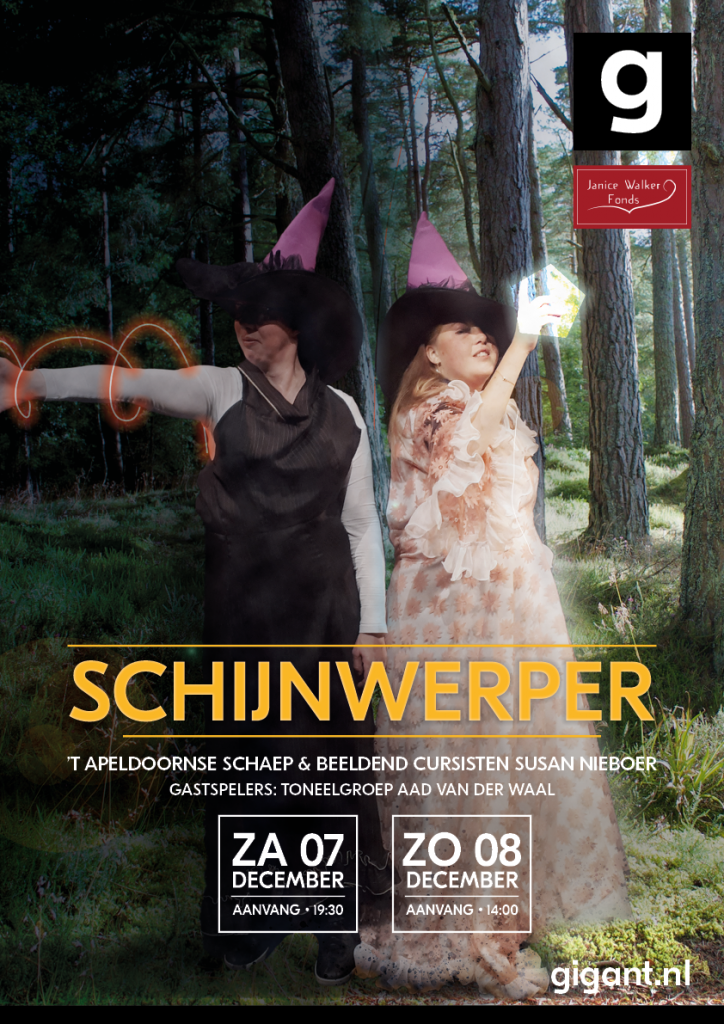 Schijnwerper, door theatergroep ’t Apeldoornse Schaep