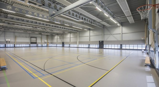 Sportinstuif tijdens de onderwijsstaking