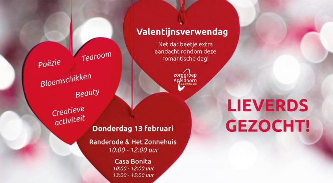 Zorggroep Apeldoorn doet oproep: LIEVERDS GEZOCHT!