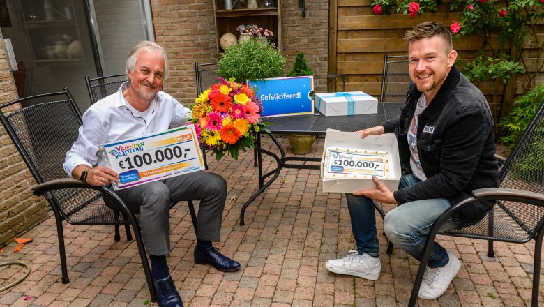 Willem wint € 100.000 in de VriendenLoterij