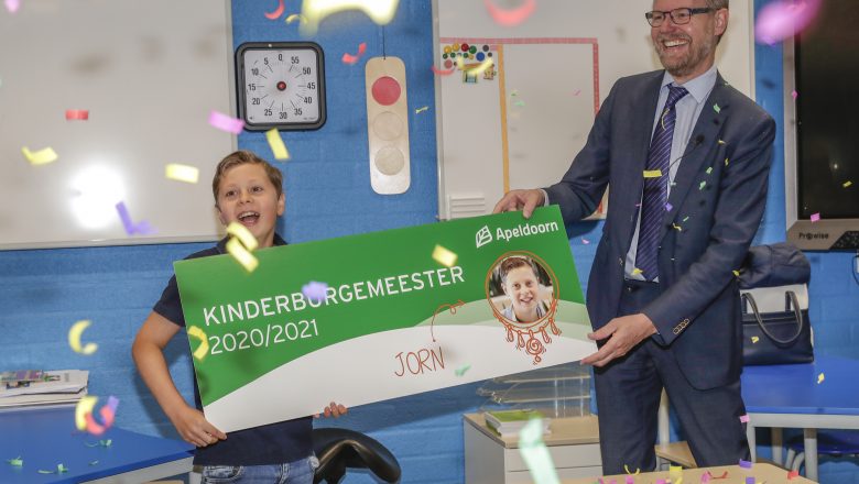 Jorn nieuwe kinderburgemeester van Apeldoorn