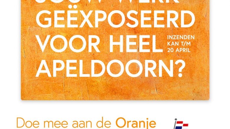 Thuiskunstactiviteit voor alle inwoners van Apeldoorn e.o. voor Koningsdag