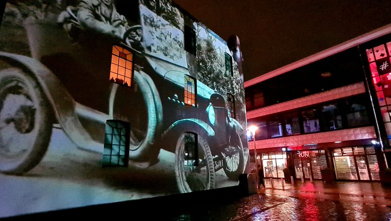 Audiotour verrijkt met videomapping op panden in centrum