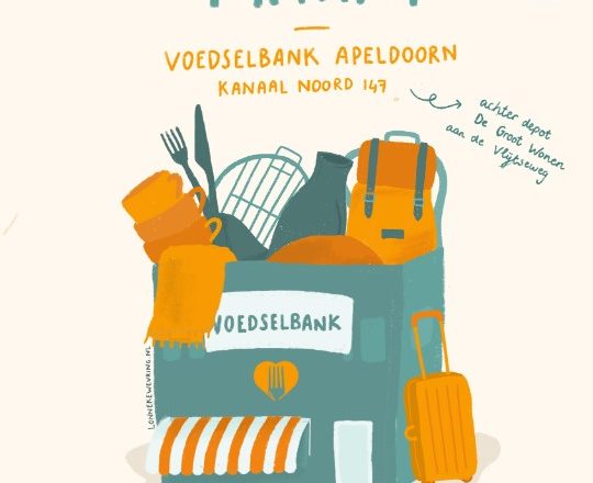 Leuke Spullen Markt bij Voedselbank Apeldoorn