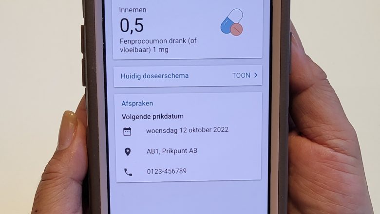 Trombosedienst Gelre Apeldoorn-Zutphen start met app voor patiënten op Wereld Trombosedag