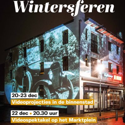 ‘Groots videospektakel op Stadhuis en lichtprojecties; binnenstad in teken van Wintersferen’