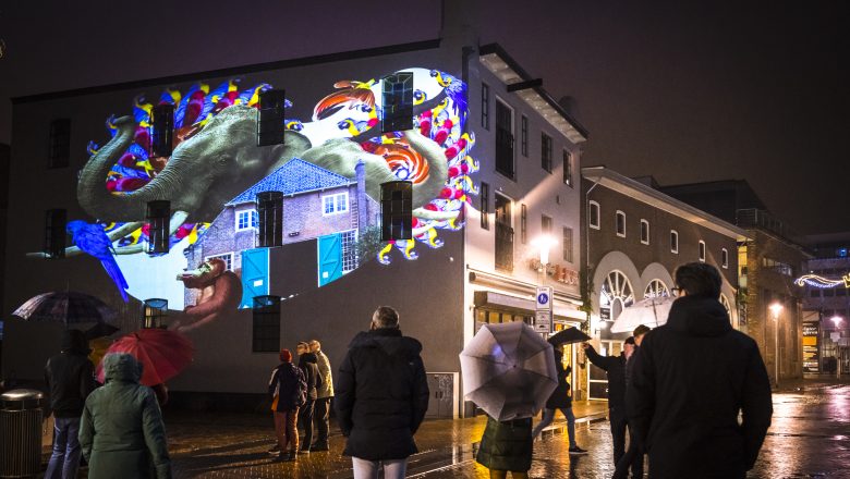 Grootse videoshow in de binnenstad als afsluiter van eerste editie Wintersferen