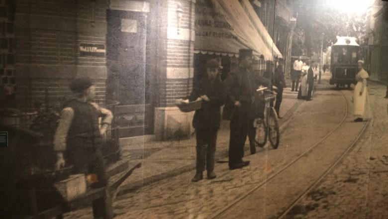 Historisch Café over glorie van tram en fabrieksschoorsteen