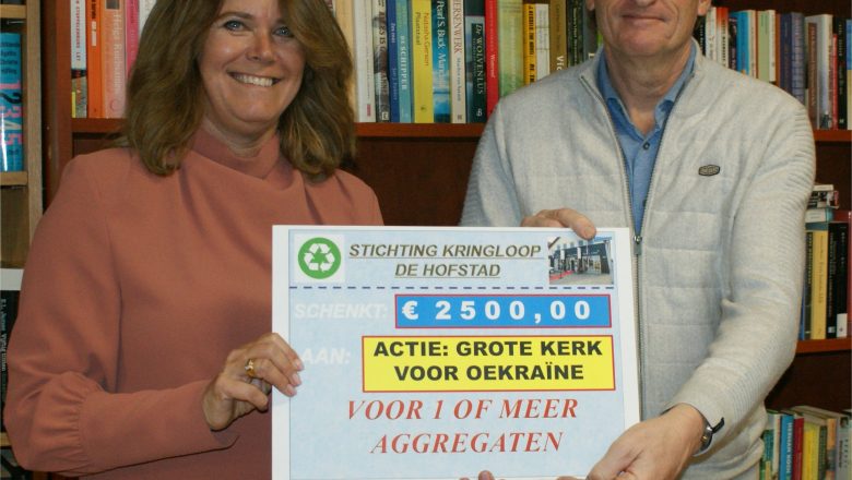 Kringloopwinkel geeft € 11.800,00 weg