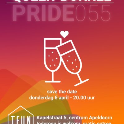 Eerste Queer borrel voor LHBTIQ+ ers bij Teun