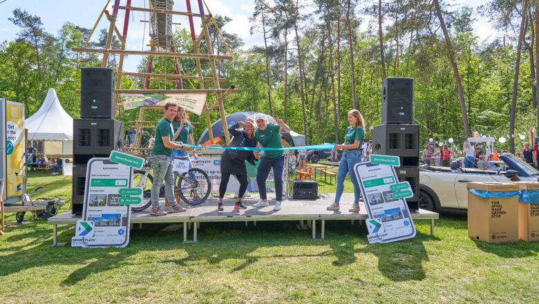 Feestelijke ‘aftrap’ Sportplein Apeldoorn door Andy van der Meijde