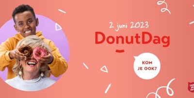 Geluksmoment delen op Nationale Donutdag in Apeldoorn