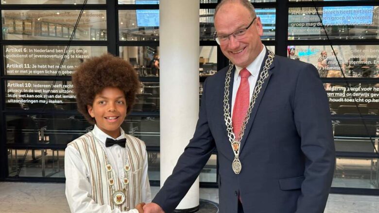 Jahnaoh is de nieuwe kinderburgemeester van Apeldoorn