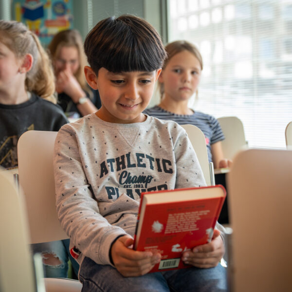 Vier de Kinderboekenweek in CODA met Spinder, Iven Cudogham en Yvonne Jagtenberg.