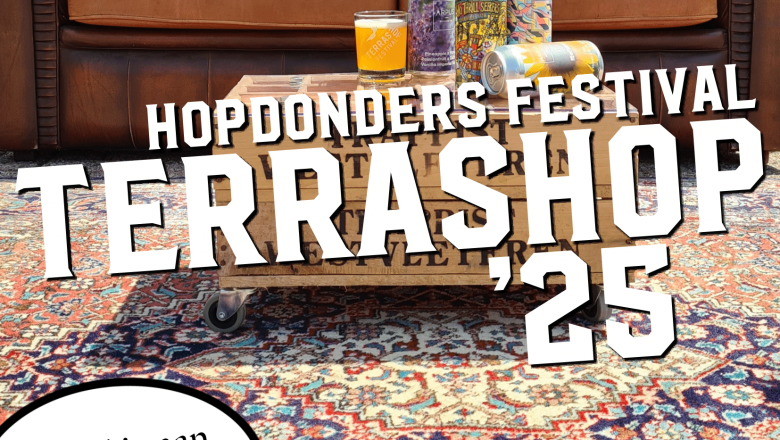 Speciaalbier en barbecue tijdens bierfestival TerrasHop
