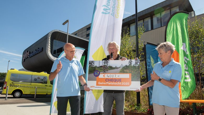 Geslaagde 12e editie Gelre Fietstocht: € 4.007 voor WensAmbulance Gelderland