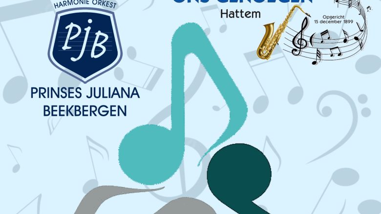 Drie verenigingen bundelen krachten in “Drieklank In Concert”