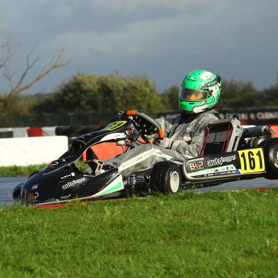 Karttalent Juste Mulder sluit seizoen af met overwinning in IAME Series Benelux