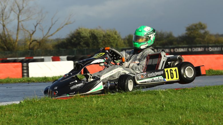 Karttalent Juste Mulder sluit seizoen af met overwinning in IAME Series Benelux