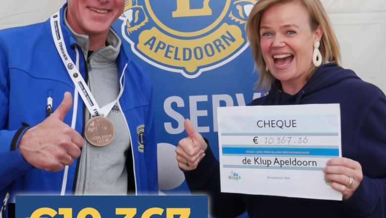 Lions Ride Veluwe 2025 levert waardevolle bijdrage aan De Klup Apeldoorn