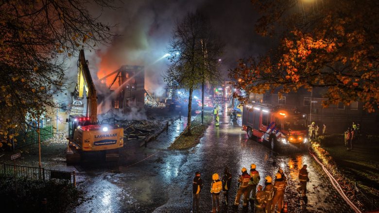 Zonneceldeeltjes verspreid na brand in Apeldoorn