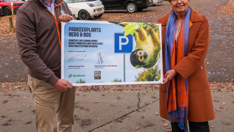 Apenheul neemt beheer parkeerterrein Berg en Bos over van gemeente Apeldoorn